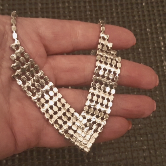 Vintage Austrian Crystals Bling Necklace - Picture 3 of 4